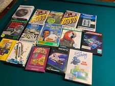 Vintage - HUGE original disks games lot Commodore 64 128 - floppy disks in BOX picture
