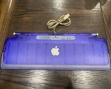 VINTAGE Apple USB Keyboard - Grape Purple M2452 1999 Excellent Condition picture