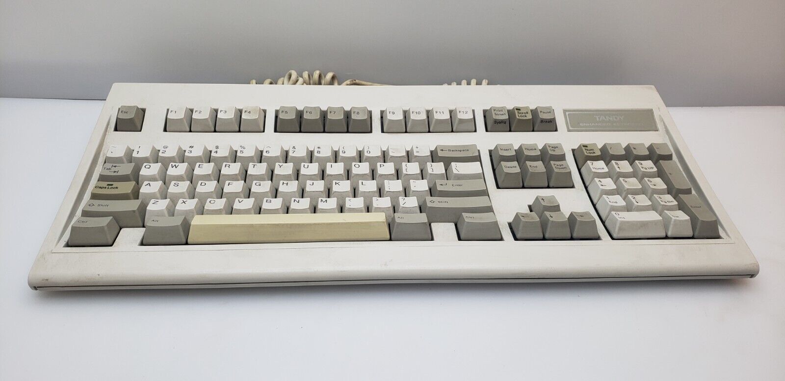 Vintage Tandy Enhanced Keyboard ~K