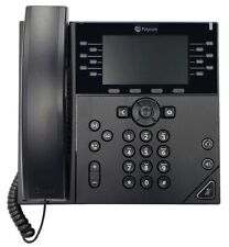 REFURBISHED A-STOCK - Polycom 2200-48840-025 VVX 450 IP VOIP Gigabit Telephone picture