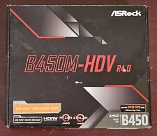 **LATEST BIOS** ASRock B450M-HDV R4.0 AM4 AMD Ryzen 5000 MicroATX Motherboard picture