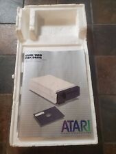 Atari 1050 Floppy Disk Drive - Vintage In Box With Power Supply And Cords picture