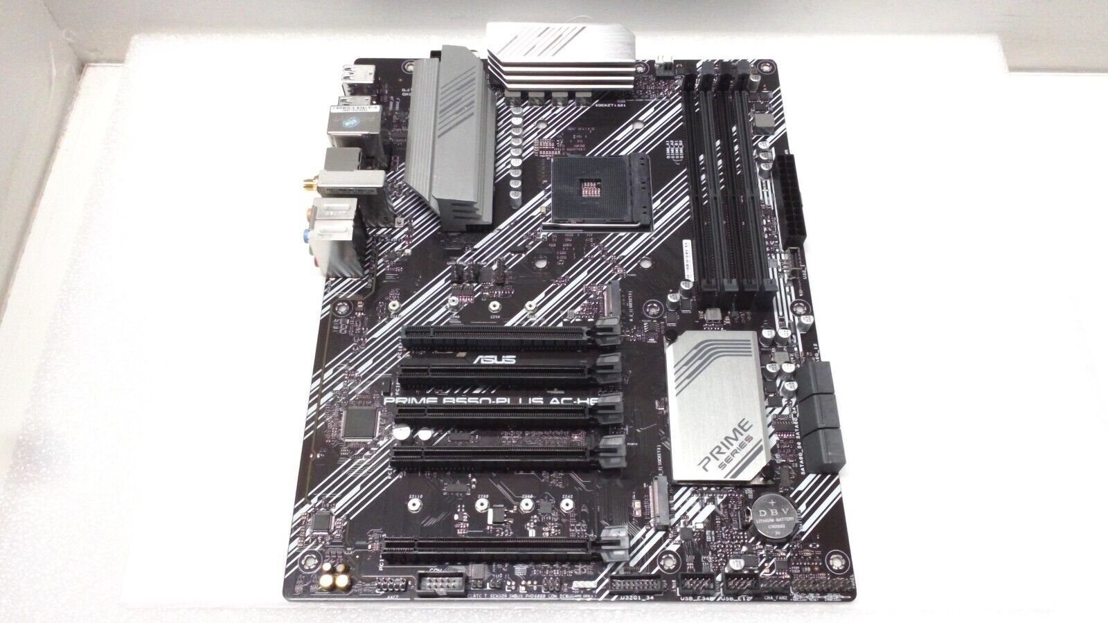 ASUS PRIME B550-PLUS AC-HES ATX Motherboard AMD Socket AM4 DDR4 HDMI WIFI