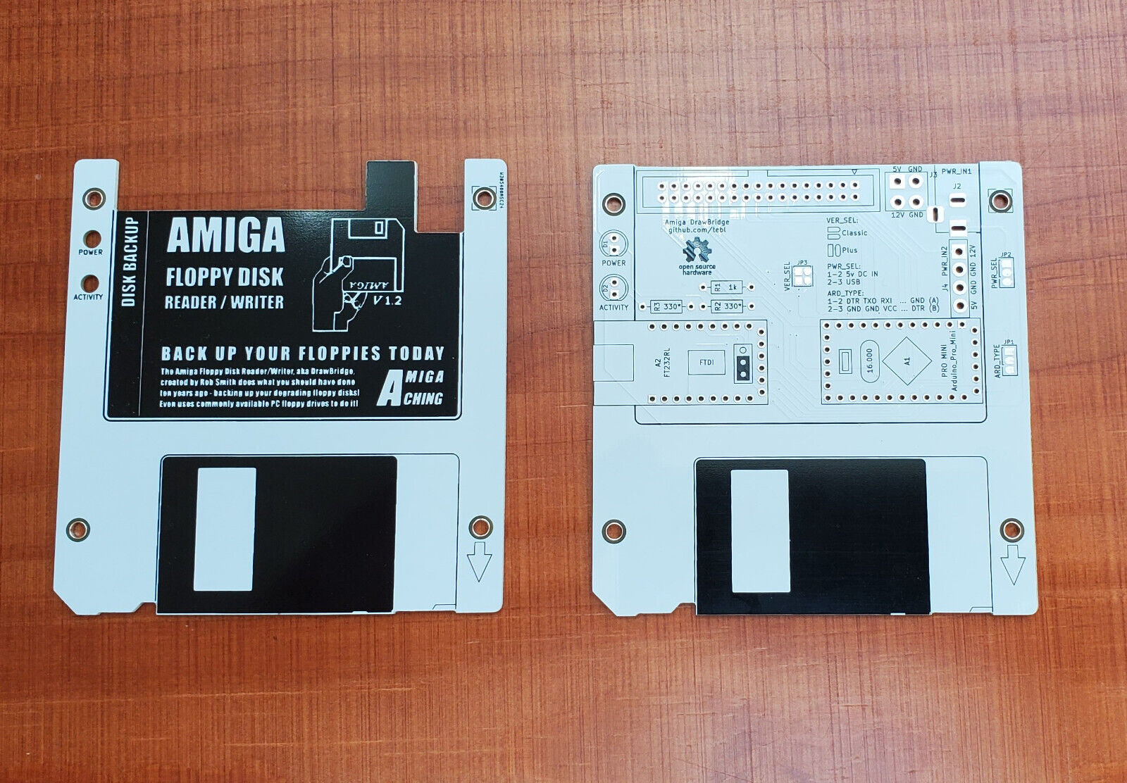 Amiga Drawbridge PCB