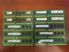 LOT OF 10 Samsun Hynix Crucial 8GB PC3L-12800U DDR3-1600 Desktop Memory RAM picture
