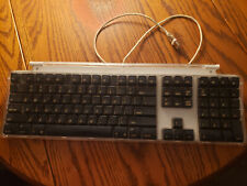 Vintage Apple Macintosh M7803 USB Keyboard - Black - Works perfectly picture