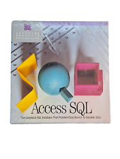 Software Products International Access SQL Graphical Database Vintage Sealed New picture