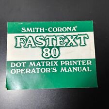 Vintage 1984 Smith Corona Fastext Dot Matrix Printers: Step Back in Time picture