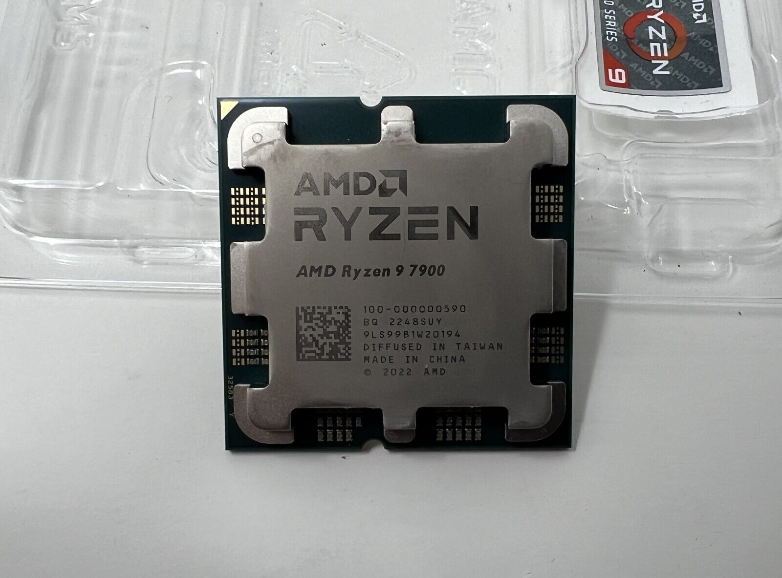 AMD Ryzen 9 7900 3.7GHz (Turbo 5.4GHz) 12 Cores LGA 1718 Socket AM5 Processor
