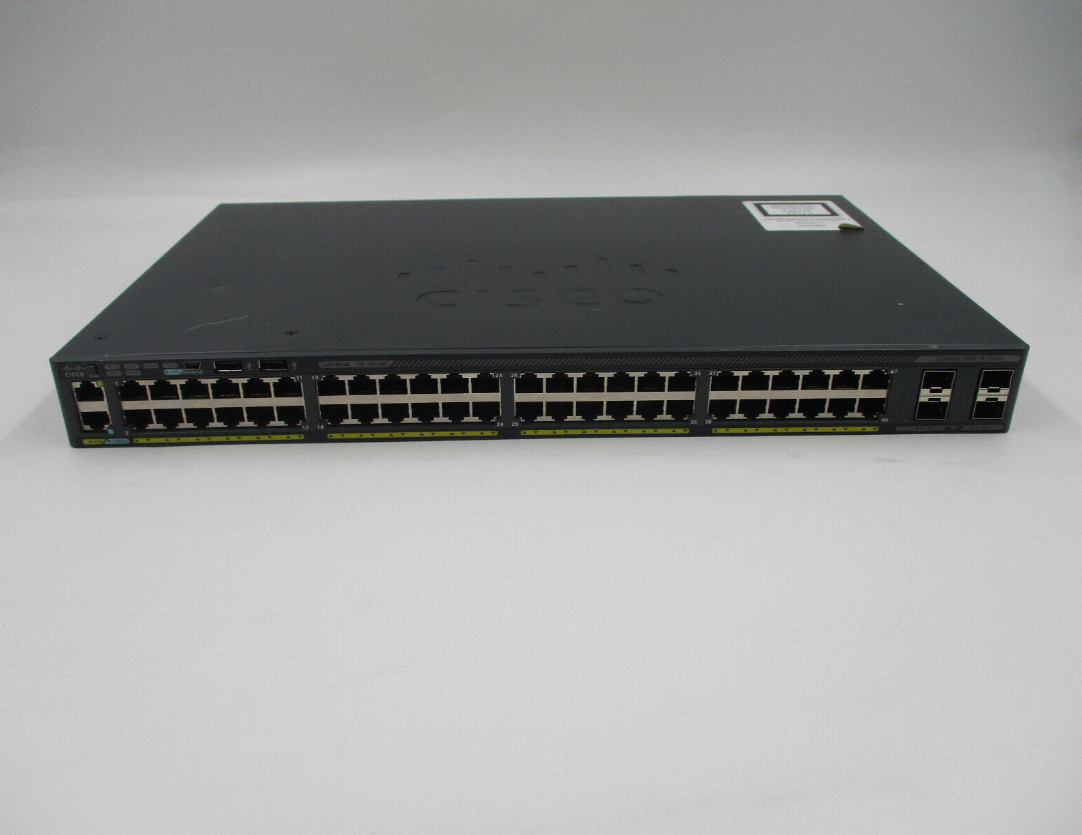 Cisco Catalyst 2960-X Series  WS-C2960X-48TS-L 48xPort 1G 4xSFP Tested Working