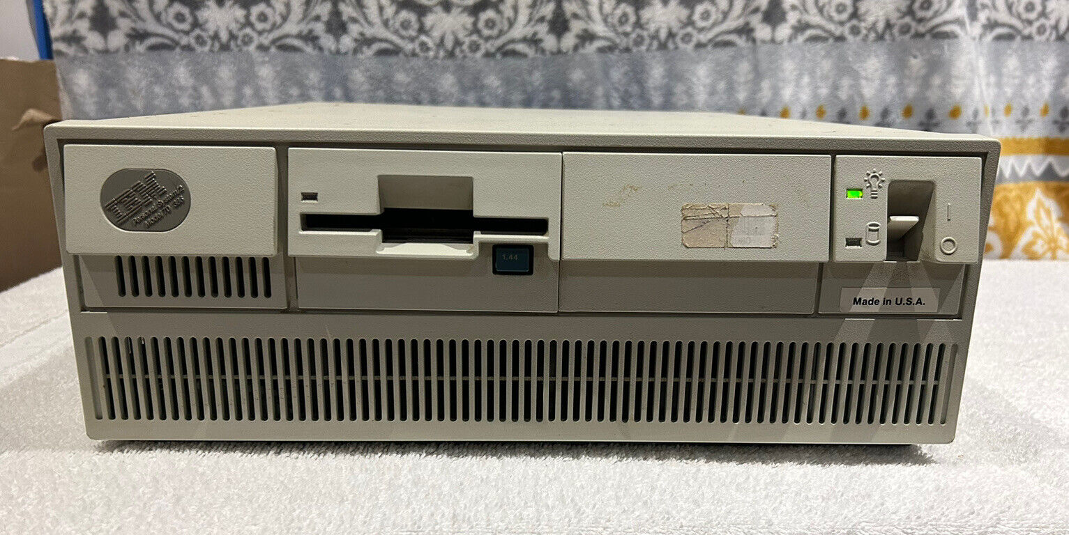 Vintage IBM PC Model 8570 Tested Working