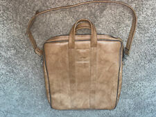 Rare Vintage Apple Macintosh II Leather Computer Carrying Case Bag picture