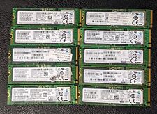 Lot of 10 x Samsung PM981 256GB PCIE NVME M.2 2280 SSD MZ-VLB2560 picture
