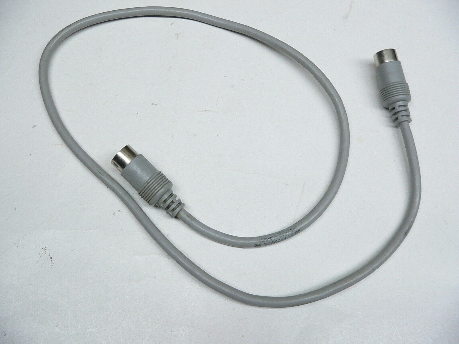 Vintage Atari ST External Floppy Disk Drive Cable    14 Pin DIN To 14 Pin DIN