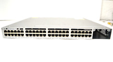 Cisco Catalyst 3850 48 PoE WS-C3850-48P Switch NO Power Supply picture