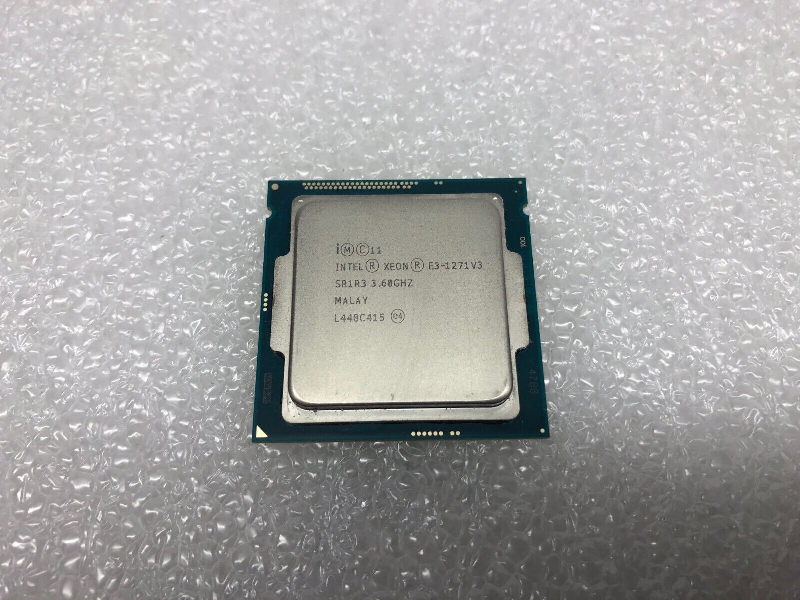 Intel Xeon E3-1271 v3 Quad Core 3.6GHz 8MB LGA1150 Processor SR1R3