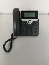 Cisco CP-7841 4-Line VoIP Phone - Gray w/Stand & Handset picture