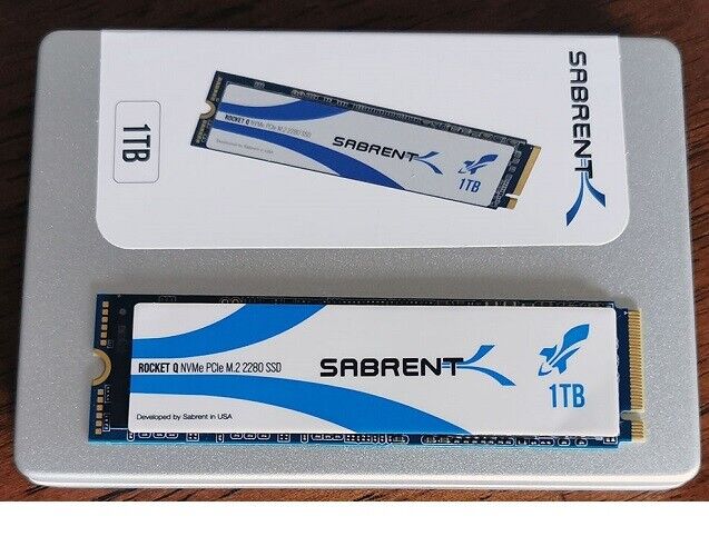 Sabrent Rocket Q 1TB NVMe PCIe M.2 2280 Internal SSD High Performance Drive NEW