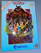 Rare 1986 Walt Disney The Black Cauldron Sierra King Quest Atari Software Game picture