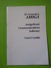 Commodore Amiga  AmigaTerm Communications Software User's Guide  picture