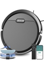 V3 Robot Vacuum and Mop Combo,Self-Charging,5000pa Strong Suction,WiFi/Alexa NIB picture