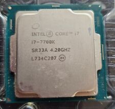 Intel Core i7-7700k Desktop CPU Processor 4.2 GHz SR33A picture