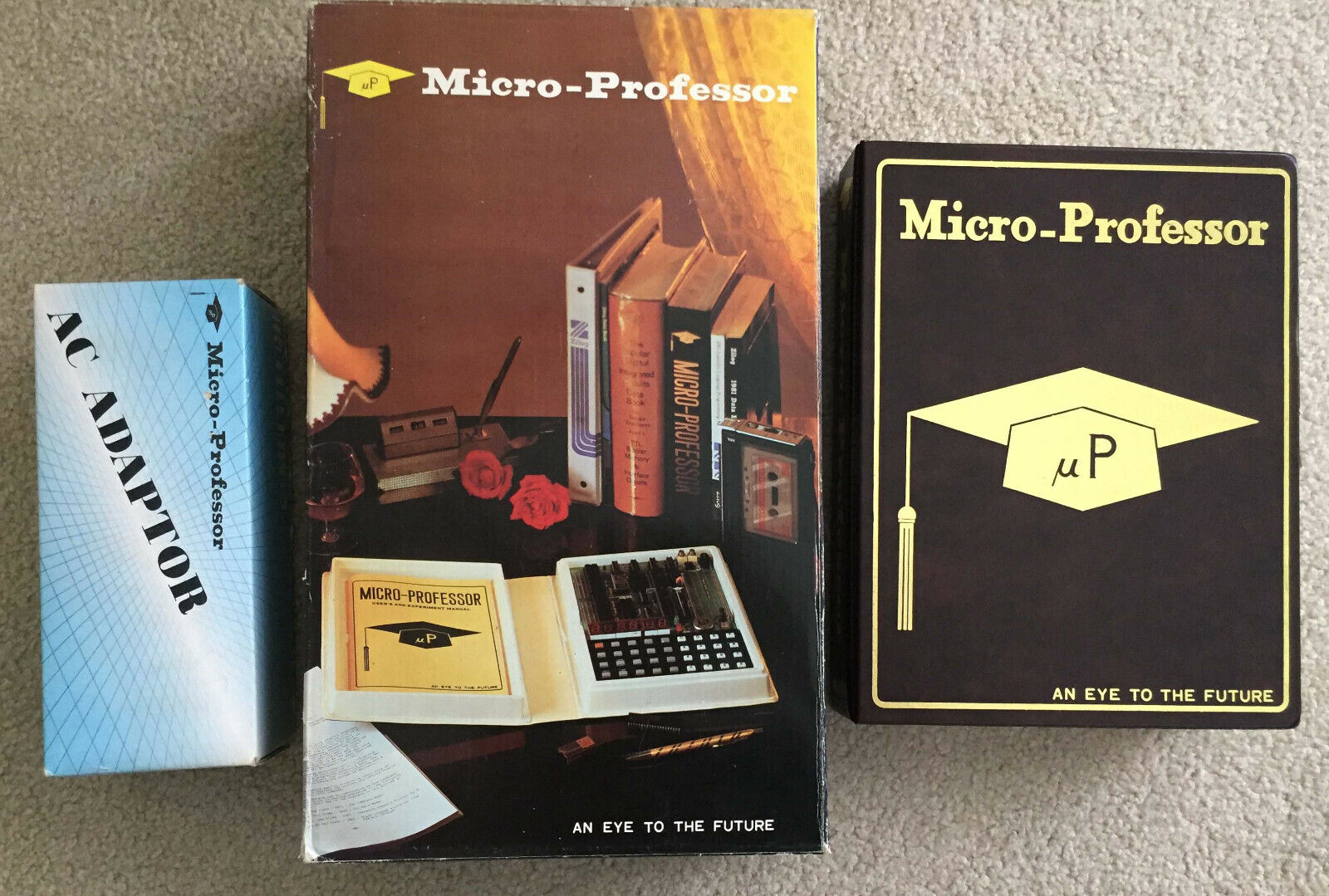 VINTAGE Micro-Professor MPF-1 Electronics Kit-Includes Original Box & Power 