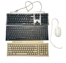 Vintage Apple Macintosh Keyboard II M0487 (Lot 3 Keyboards,1 Mouse) picture