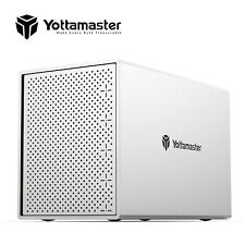 Yottamaster 5 Bay RAID Hard Drive Enclosure Type C Fits 3.5
