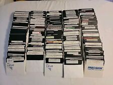 Vintage Untested Lot of 337 5.25” Floppy Disks IBM Apple Commodore Games Program picture