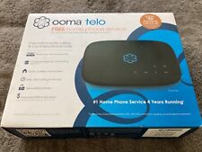 Ooma Telo VoIP Free Home Phone Service - Black picture