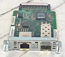 Cisco EHWIC-1GE-SFP-CU 800-34350-01 Enhanced High Speed WAN Card CMUIAA8CAA picture