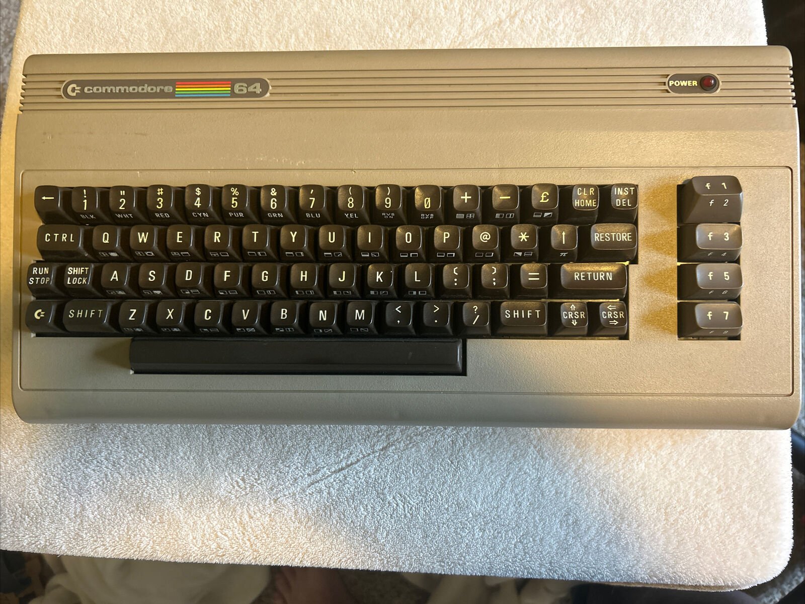 Vintage Commodore 64 Computer System w/Power Supply And modem