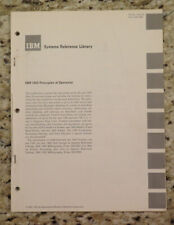 Vintage IBM 1410 Principles of Operations Systems Reference Library dated 1962 picture