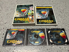 Vintage Corel Graphics Pack - 5 CD Set Win 95 w/ User Books - Excellent picture