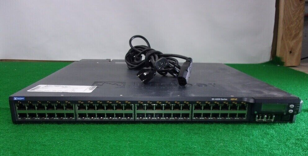 Juniper EX 4200 Series EX4200-48P 750-021255 Ethernet Switch 48-Port PoE