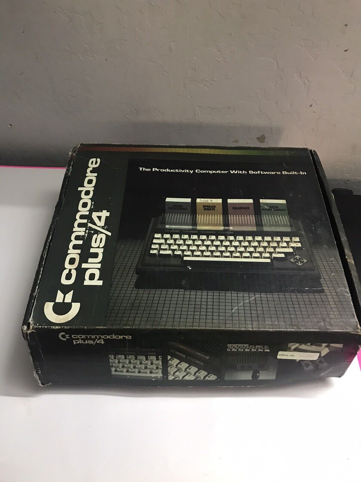 Commodore plus/4 with Original Box And Manuals -Read Description