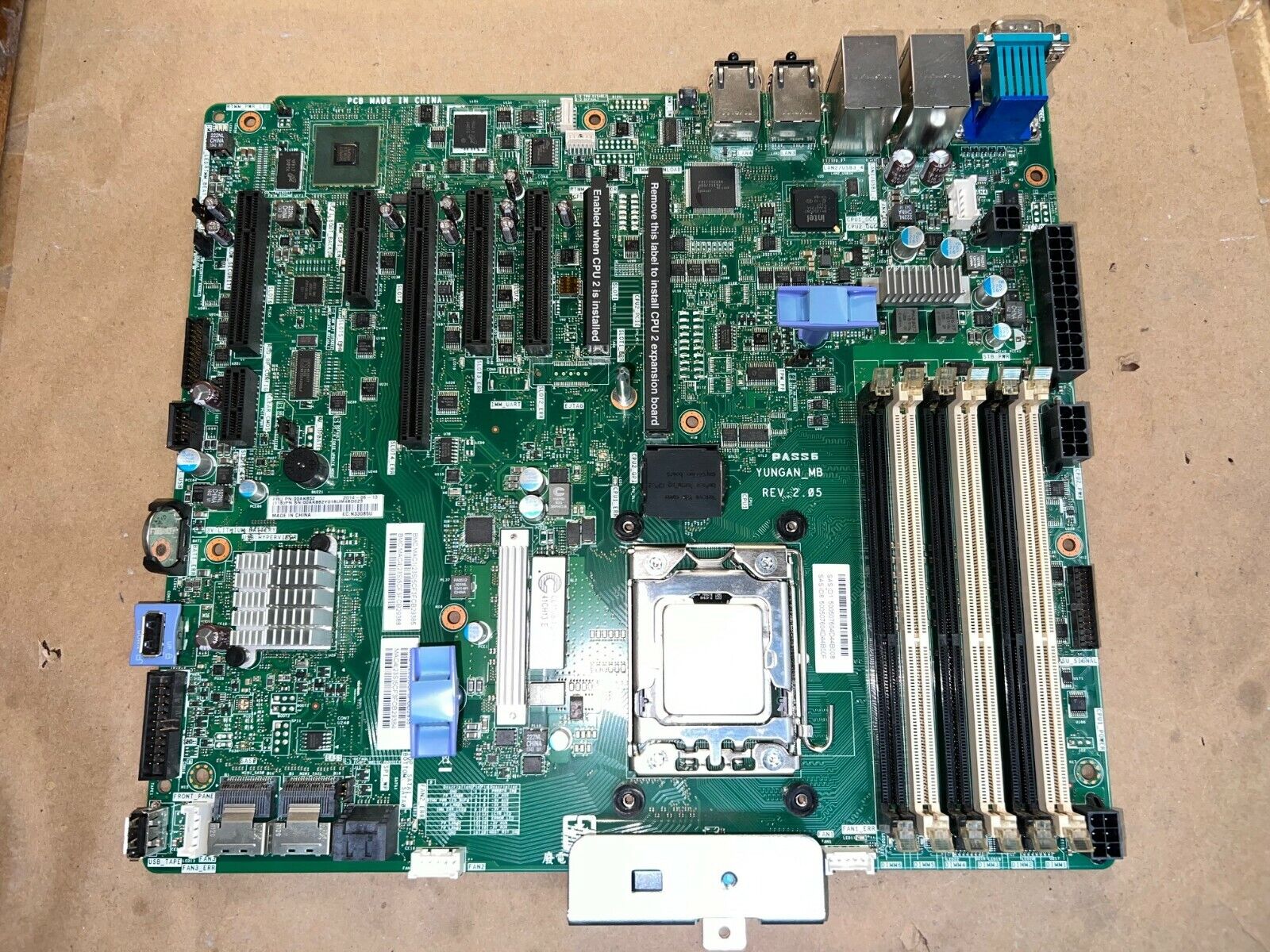 IBM 00AK852 Server-Mainboard System x3300 M4 w/CPU TESTED