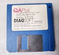Vintage 1992 QAPlus Diagnostic SW on 3½ Floppy picture