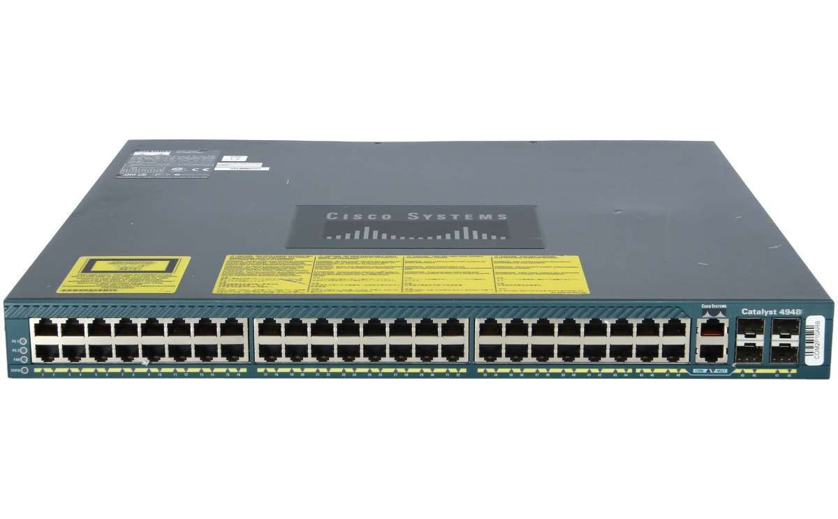 Cisco WS-C4948-E 48 Port Gigabit Switch - SAME DAY SHIPPING