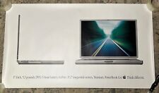 Vintage Apple G4 PowerBook Authentic Promo Poster 23x 40” 2001 Computer Mac picture