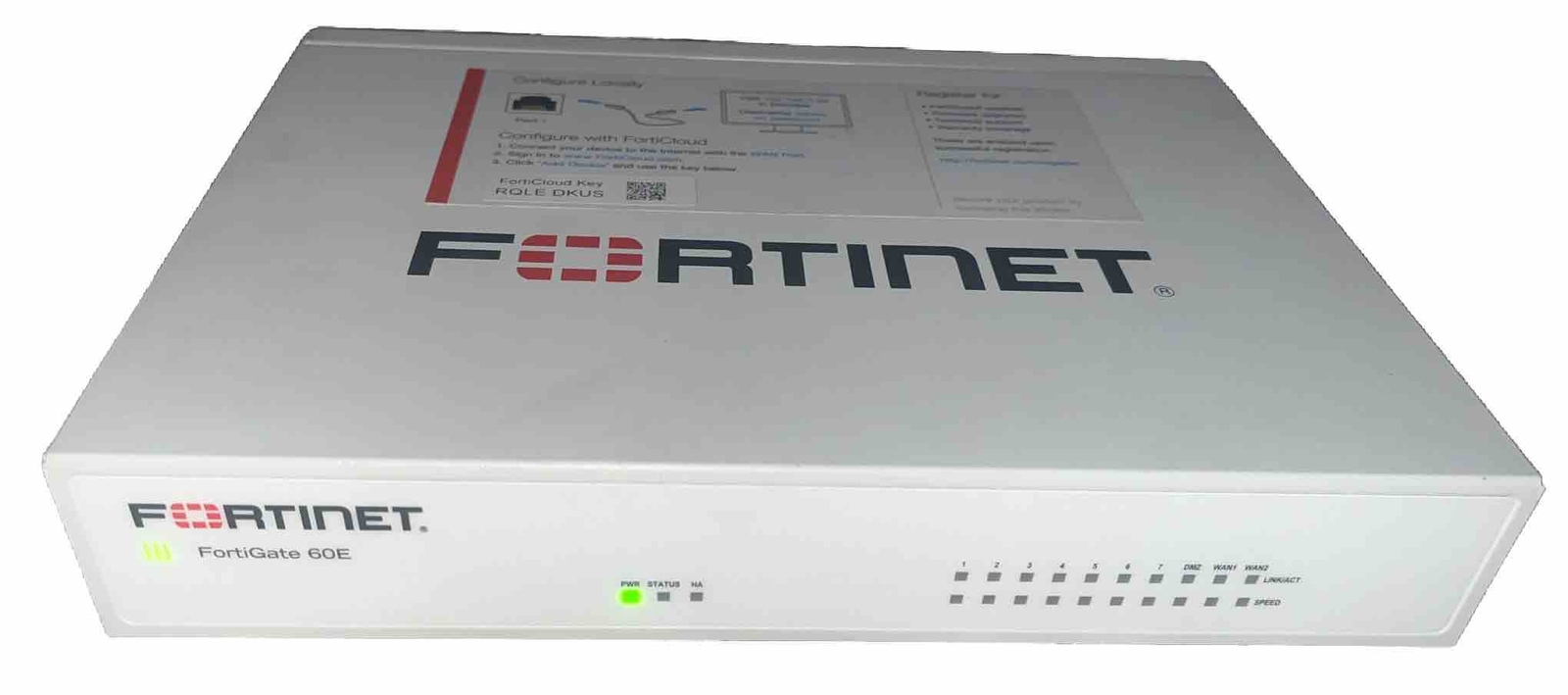 Fortinet Fortigate 60E FG-60E Firewall Rete Sicura Testato Usato Fortinet Fortigate 60E FG-60E Firewall Rete Sicura Testato Usato