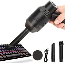 Keyboard Cleaner Powerful Rechargeable Mini Vacuum Cleaner, Cordless Black  picture