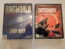 2 vintage computer games, Niven's Ringworld; Pohl's Gateway, unopened picture
