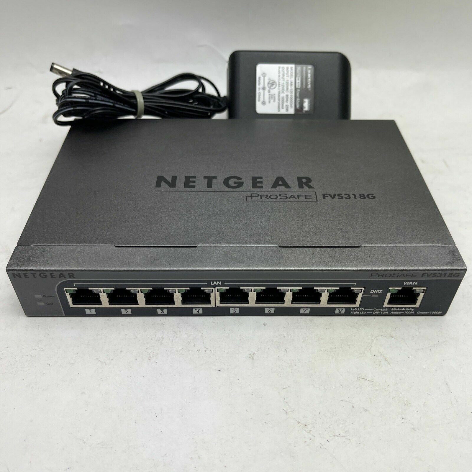 NETGEAR FVS318G v2 ProSafe VPN Firewall Adapter Included 