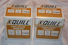 Vintage NOS Lot  12  Quill Polyfilm Ribbon Black Olivetti ET 121 201 221 7-11219 picture