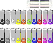 AreTop Bulk USB Flash Drive 1GB 20 Pack, USB2.0 Pendrive 1GB, 20Pack-Mixcolor  picture