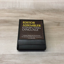 EDITOR ASSEMBLER : Computing Language Original ATARI 400/800 Computer Cartridge picture