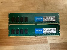 32GB (16GBx2) Crucial CT32G4DFD832A.M16FF DDR4 3200MHz DIMMs Desktop Memory Read picture