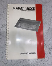 Atari 130xe Personal Computer Ownerâ€™s Manual - Spiral Bound, 1985 Vintage picture